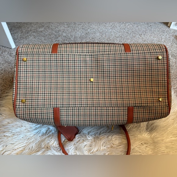 Fawn Design Plaid Tweed Weekender Bag 
Like New - Picture 10 of 10